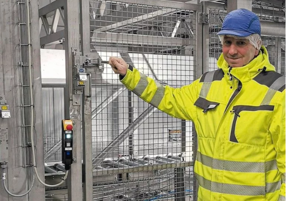 Complete installatie in diepvriesgebied